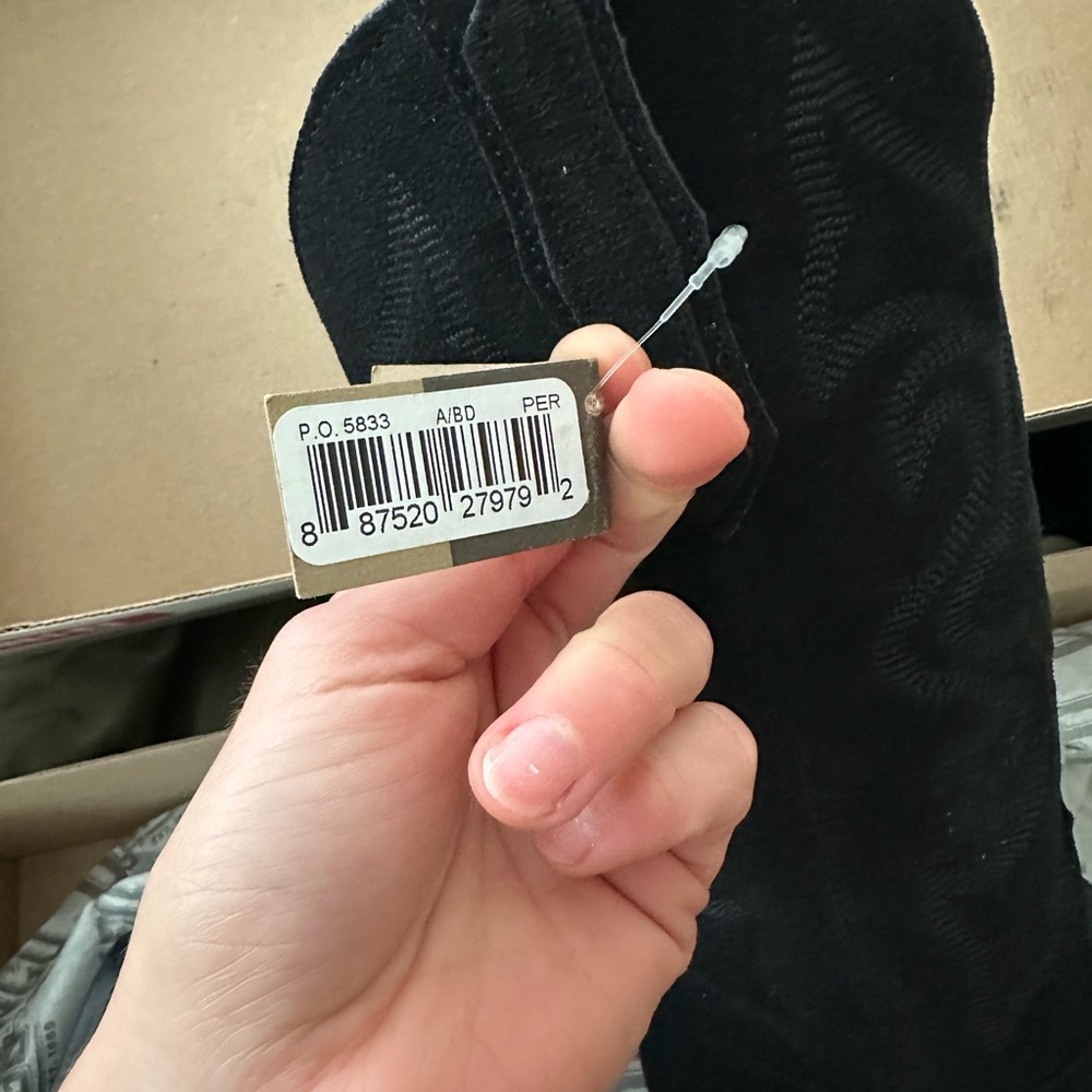 BRAND NEW Dingo Out West Black Cowboy Boots - Picture 7 of 8